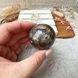 Small Garden Quartz Sphere